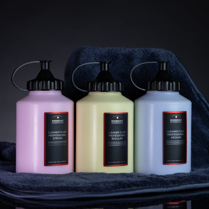 CLEANER FLUID PROFESSIONAL STRONG Pasta abrasiva forte per lucidatrice