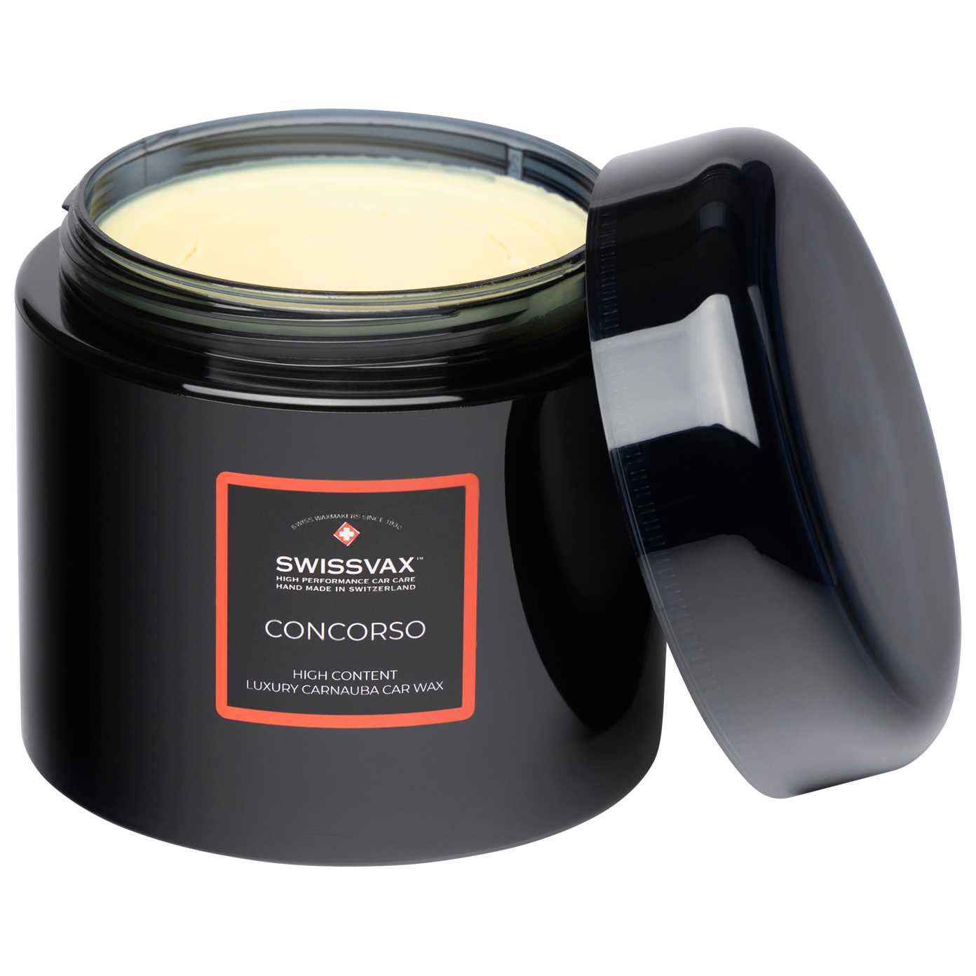 Swissvax Concorso 200 ml tvrdý vosk – oficiální produktová fotografie Swissvax