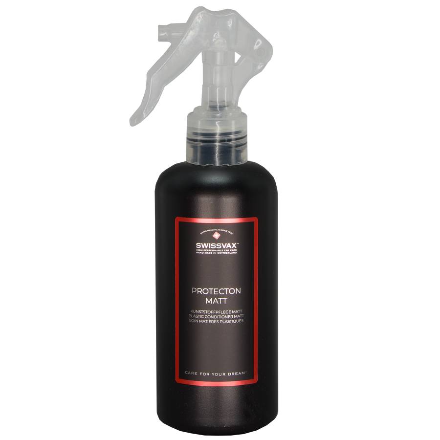 Swissvax Protecton Matt 250ml ošetření plastů – oficiální produktová fotografie Swissvax
