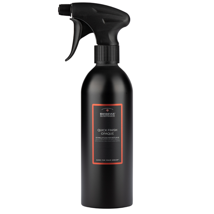 QUICK FINISH OPAQUE Spray detailing pour votre peinture satinée mate