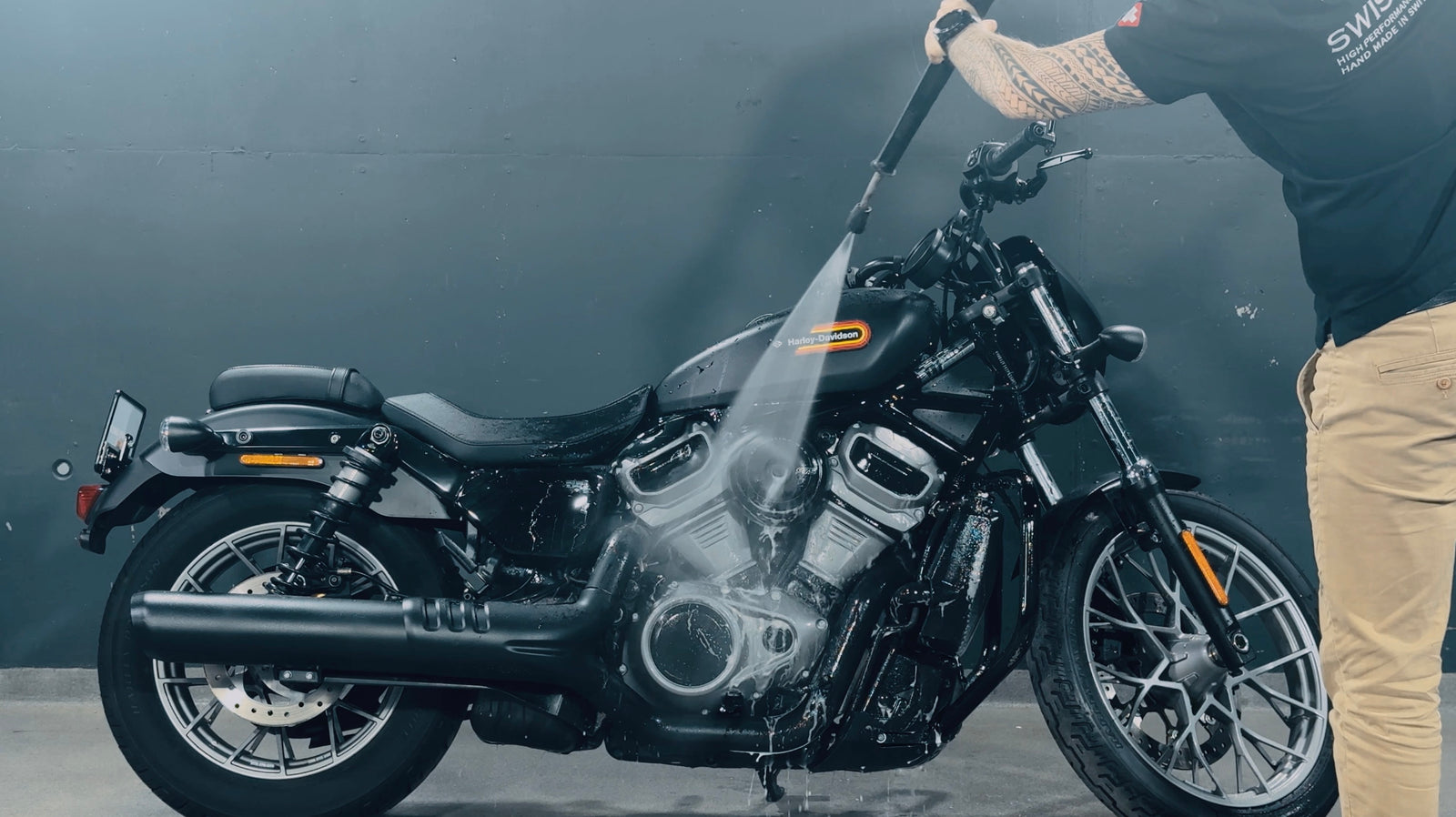 Motorcycle WASH OPAQUE Mat Boyalar İçin Konsantre Şampuan Tutorial