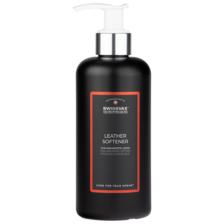 Swissvax Leather Softener 250ml změkčovač kůže – oficiální produktová fotografie Swissvax
