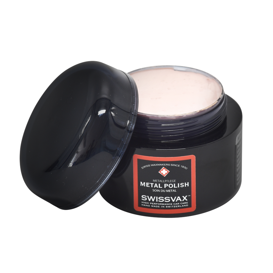 Swissvax Metal Polish 50ml čistič chromu a kovových částí – oficiální produktová fotografie Swissvax