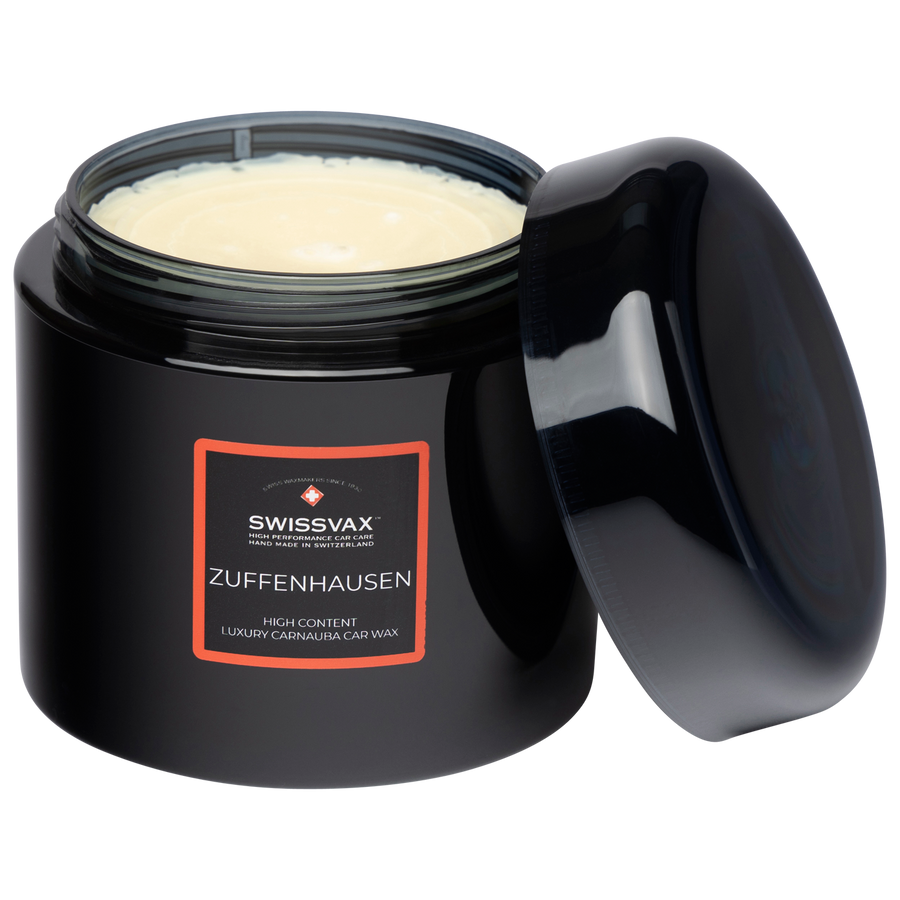 Swissvax Zuffenhausen 200ml vosk pro vozy Porsche – oficiální produktová fotografie Swissvax